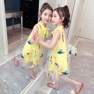 10 year old children's dress Cute Princess Swing Dress for Girls 20kg 25kg 30kg 35kg 40kg