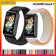 Tali Nylon Huawei Band 10 8 9 7 Tali Replacement Huawei Band 8 Bahan Sport Nilon Loop jam tangan sma
