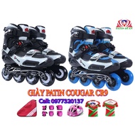 Genuine High Quality Cougar CR9 Roller skates Comes with Combo Backpack + V5+ Protection + nike Sock