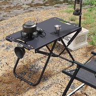 Fold Foldable Alloy Field Table Camping Table igt Portable Outdoor Half Fold Four Fold Tactical H8GD