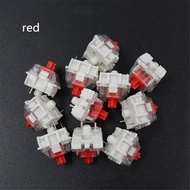 100Pcs Mechanical Keyboard Black Blue Brown Red Key Switch For CIY Sockets SMD 3Pin Thin Pins Compatible With MX Switch Basic Keyboards