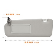 OE TDY1-69-320, TDY1-69-320C-75, TDY1-69-320D-75 Sun Visor Replacement for Mazda CX-9 2010-2015 Sunv
