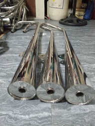 Kawasaki Bajaj ct100 version 1 chicken pipe stainless siksik sa fiber po