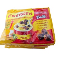 Energen Topping Beng Beng Balls Vanilla Cereal Sachet 38gr (Pack of 10)