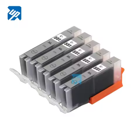 5pcs pgi550 CLI-551 Grey GY ink Cartridge for Canon MG6350 MG7150 MG7550 IP8750 MG6320 MG7120 MG7520