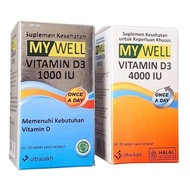 My Well Vitamin D3 1000 IU & 4000 IU