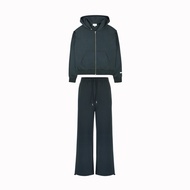 Madmatter - Script Full-Zip Hoodie+Script Baggy Sweatpants ชุดเซตฮู้ดดี้ ปักโลโก้ด้านหลัง ขายาว