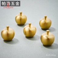 Apple Drawer Handle For Kids Modern Minimalist Light Luxury Brass Shoe Cabinet Wine Gold Wardrobe Do