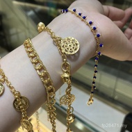 Au750 Color Gold Mold Do Not Take Off Hot Sale New Bracelet Same Style 18k Men Women Style Anklet Fa
