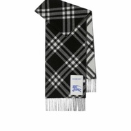 Burberry 男女同款 格紋羊絨圍巾均碼碼168cm*30cm