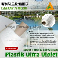 Plastik UV Untuk Atap Green House Lebar 3 Meter Harga Per Meter