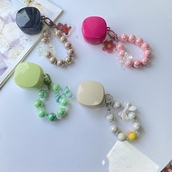 ins Butterfly Chain Case For Baseus WM01 cover with keychain bluetooth Earphone Protect Cover soft s