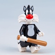 Lego 71030 Looney Tunes Minifigures Sylvester the Cat 連底板 說明書 包裝袋  (全新開袋確認)