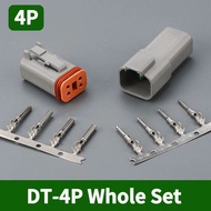 5/10/100 Sets 4 Pin Way Deutsch DT04-4P DT06-4S Waterproof Electrical Wire Connector 16-22 AWG DT Se