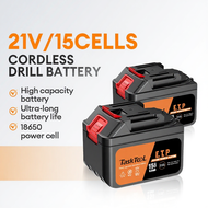 TASKTOOL 2888VF 988VF 15 sections of  Large capacity lithium battery Cordless drill battery for Maki