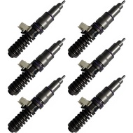 6PCS Fuel Injector Unit 21371673 For Volvo D13A D13D D13A480 D13A520 D13D500 12.8L FH FM FH12 Engine