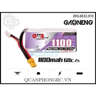 Pin 2S GNB 1100mAh 60C 7.6V LiHV XT30 dành cho máy bay điều khiển từ xa