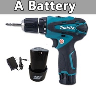 Makita Original Cordless Drill 2 Speed Drill Battery Full Set with 24 Accessories impact drill hammer drill Full Set 电钻