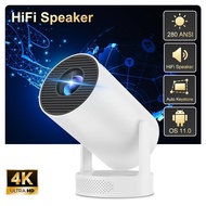VELEC   HY300 PRO  HiFi Projector:  Upgraded Sound, WiFi 6, 1080P 1280*720P Portable Home Theater fo