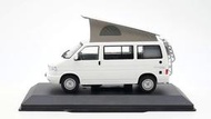 ixo 1:43 Volkswagne T4 California 2003大眾/福斯升頂房車露營車模型