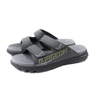 G.P (GOLD PIGEON) Ah Liang Endorsement Double Strap Slippers Lightweight Men's Shoes Gray G6188M-70 