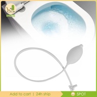 [Ihoce] Flusher for Toilet Seat Basin Hip Bath Tub Hose Lightweight Bidet Sprayer Flush Hose for Dorm Hotel