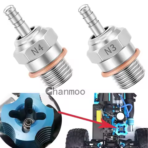 Universal #8 Glow Plugs OS8 N3 N4 OS 8 Spark Nitro Engine Part for HSP 1/7 1/8 1/10 RC Car Upgrade P