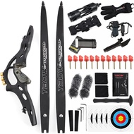 TAOW 62" ILF Recurve Bow 19 Riser 30-60lbs Gordon Limbs American bow