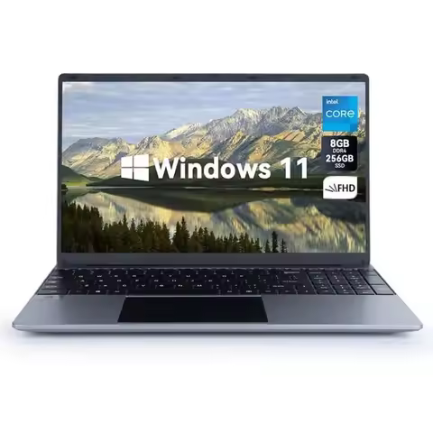 C-S156 15.6"Laptop Computer Windows 11 Quad-Core Celeron N5095 Processors Laptops IPS Display 5000mA