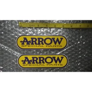 STICKER ARROW EXHAUST MEDIUM