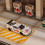 Ghost Player Ferrari F40 Liberty Walk Graffiti (Diecast 1/64)