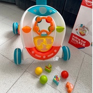 preloved Baby Walker Huanger shoot ball, tamborine, shoot shapes