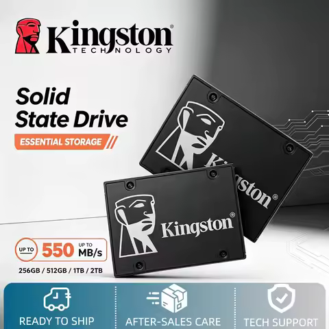 Kingston KC600 2.5 SATA3 Internal SSD 512GB 1TB 2TB 256GB Solid State Drive for Laptop PC Desktop Pr