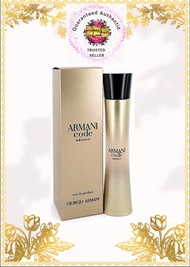 Giorgio Armani Code Absolu Femme EDP 75ml for Women (Retail Packaging) - BNIB Perfume/Fragrance