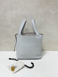 Hermes Picotin 22  聖杯藍金扣
