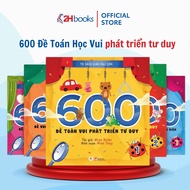 Early education bookshelf, 600 topics to develop Math, IQ, Summary, math Books for children - 2H Boo