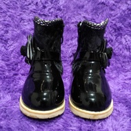 sepatu boots anak/sepatu boots hitam anak/sepatu preloved