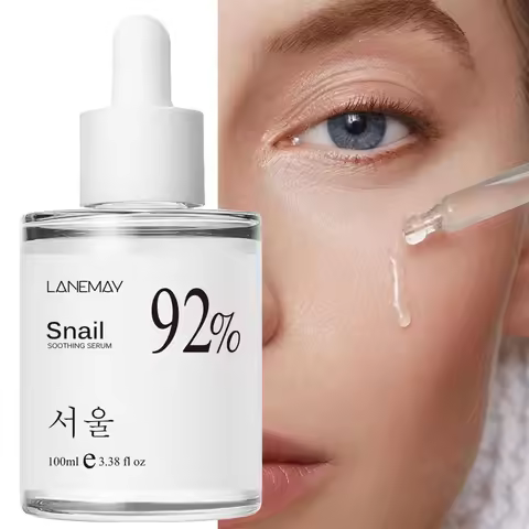100ml 92% Snail Essence Soothing Face Serum Facial All in One Facial Serum Hydrating and Moisturizin