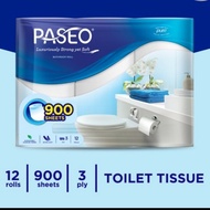 Paseo Elegant Toilet Tissue 12Roll/Toilet Tissue Roll 12Roll