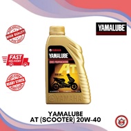 (Ready Stock) Yamalube AT Scooter 20W40 20W-40 Motorcycle Engine Oil (1L) 100% Original Minyak Hitam