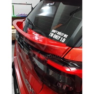 REAR CENTER DUCKTAIL SPOILER ATIVA TURBO