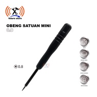 MINI STAR 0.8 BLACK SINGLE SCREWDRIVER Original - MINI STAR SCREWDRIVER 0.8 BLACK PRECISION SCREWDRI