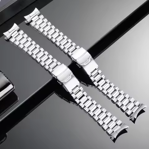 High-Quality Stainless Steel Band for SEIKO SKX013 SKX015 Series Curved Watch Band for Customization
