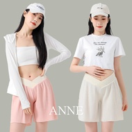 ANNE|Medium|360 Drop 129|Stretch Maternity Pants Shorts [AP60245] Home Wear Loose