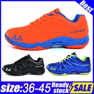 LEFUS Badminton Shoes Professional Training Shoes Running Shoes Breathable Hard-Wearing Anti-Slippery Shoes Sports Sneakers