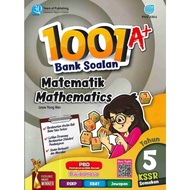 1001 A+ Bank Soalan Matematik Tahun 5 KSSR Semakan Dwibahasa (2023)