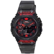GA B001 Black Red G shock Watch Autolight Water Resist Jam tangan g shock Hitam Merah Kalis air