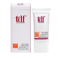 TDF BLU VOILE SUNSCREEN SPF50 PA+++ 50G (EXP10/2026) SUITABLE FOR ALL SKIN TYPE
