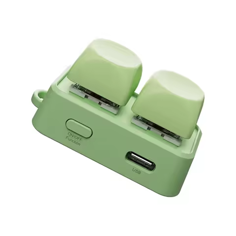 HANLINYUE Free2 Mini Bluetooth Keyboard Page Flipper Supports Android System E-book Reader Bluetooth
