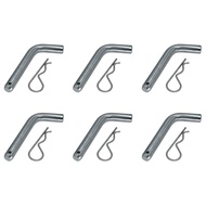 6X Trailer Hitch Pin and Clip 5/8-Inch Diameter Heavy Duty Trailer Hitch for 2 Inch Diameter Receive